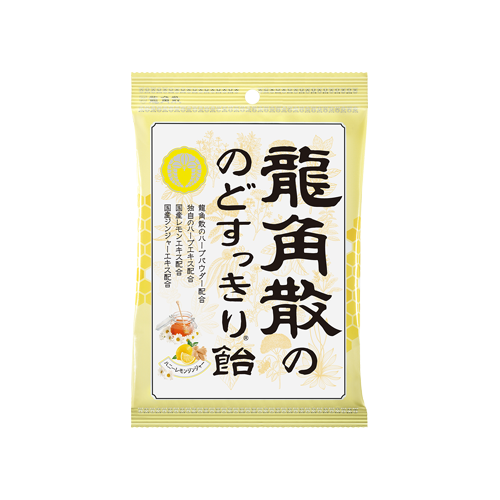 龙角散®蜂蜜柠檬生姜味润喉糖果（独立包装） 